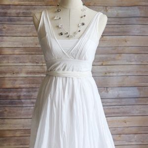 Banana Republic White Dress