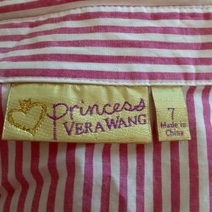 Princess Vera Wang Pin Stripe Long Sleeve Shirt