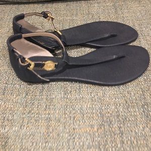 Authentic  Michael Kors navy  sandals