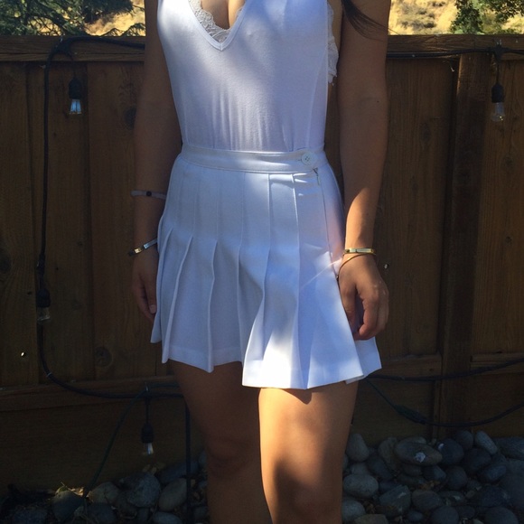 White skirt