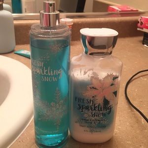 Fresh Sparkling Snow Fragrance Pair