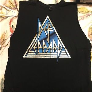 Def Leppard tank top