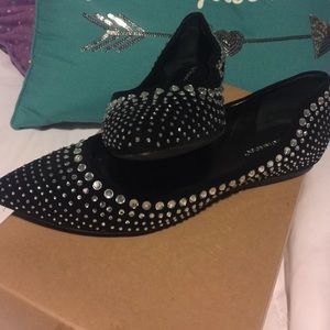 BCBG black flats