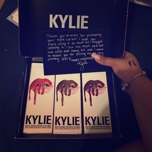 SOLD Kylie Lipkit bundle