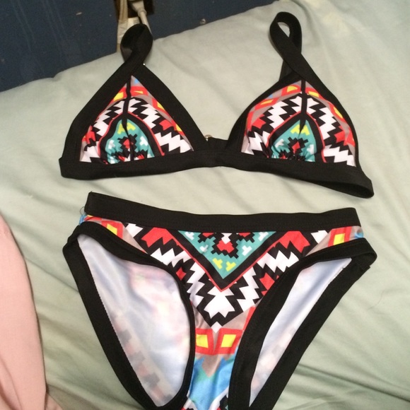 Tribal bikini set
