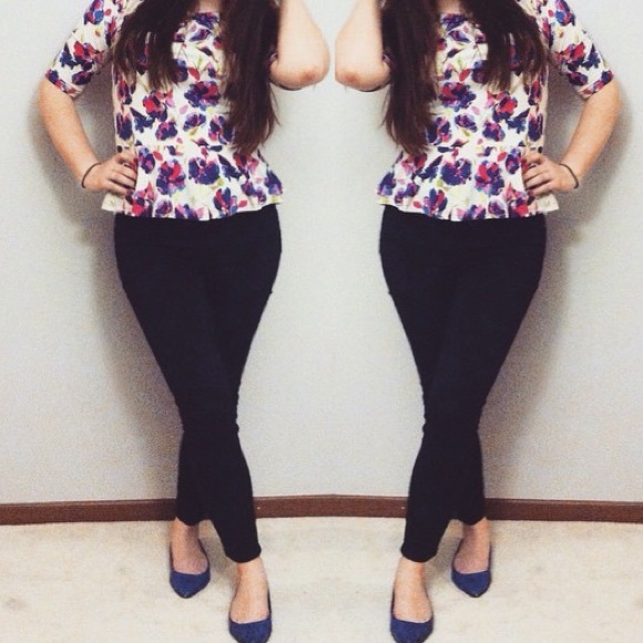 Short Sleeve Floral Print Shirt