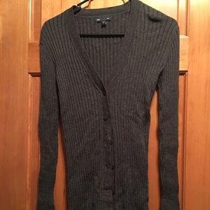 Gray long sweater from gap!