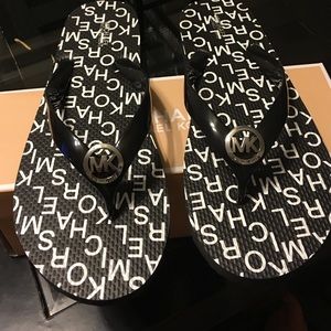 Michael Kors flip flops