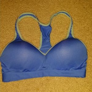 Purple/Blue Sports Bra. ..worn a few times