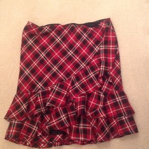 Ralph Lauren ruffled skirt