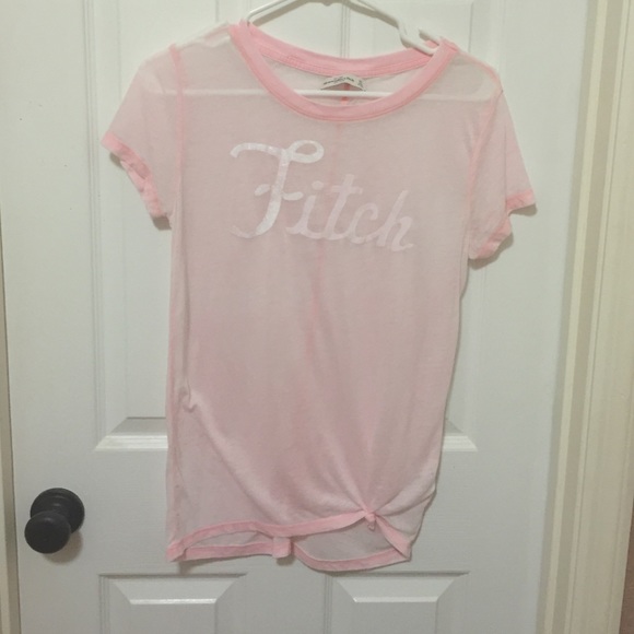 Abercrombie pink shirt