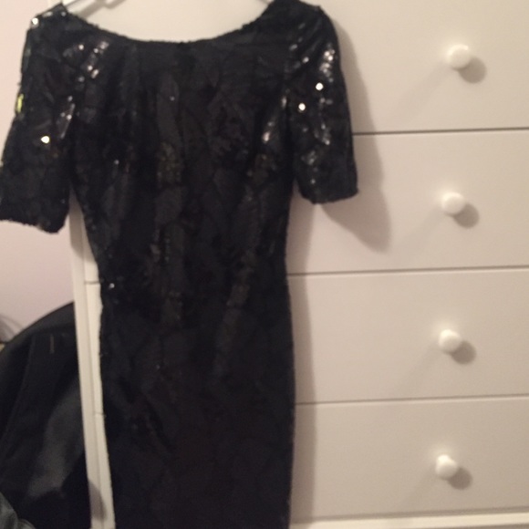 Black sequin dress never worn!