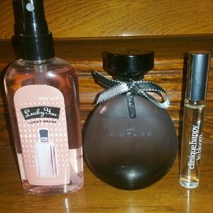 Perfume bundle - Clinique, A.E.O., Lucky Brand