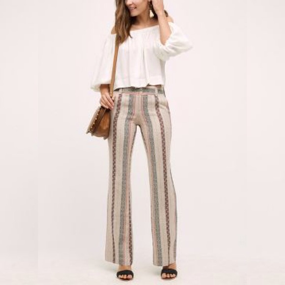 ✨NWOT Anthropologie boho pants size 2P✨