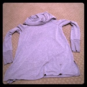 Cupio brand cowl neck lightweight tunic length