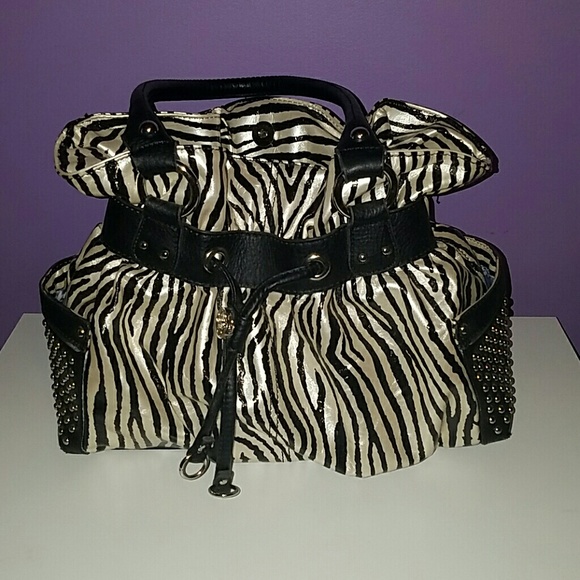 Kathy zebra purse