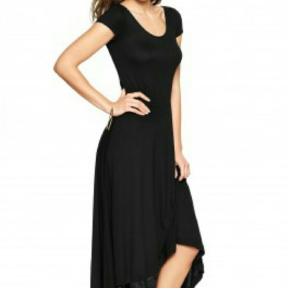 (Gap) Black, chic, scoop-back dress - like-new!