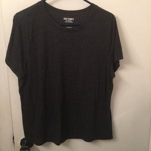 Old Navy charcoal tee