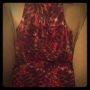 Floral sleeveless dress