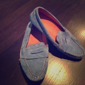 COMFY Blue suede shoes!