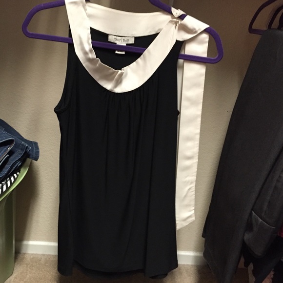 White and black tank