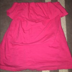 Lilly Pulitzer strapless top