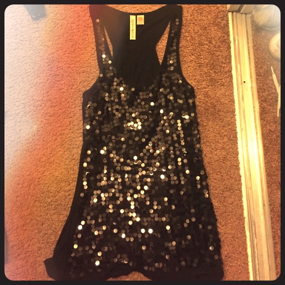 4 shirts with sequins! Great to go out in!