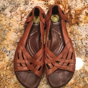 Earth Spirit leather sandals with Gelron insole