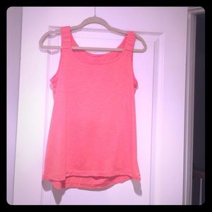 Loft tank top- light orange