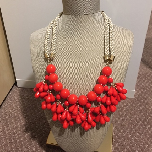 Tangerine Statement Necklace