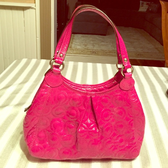Hot Pink Small Coach Bag