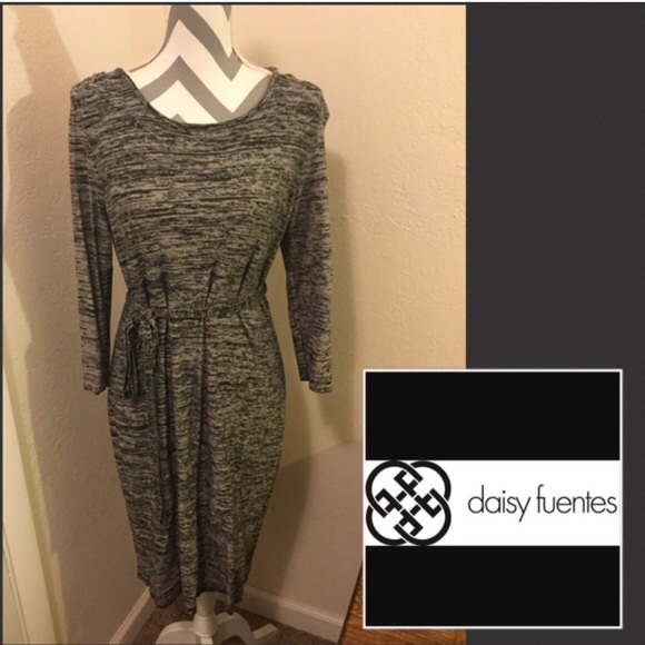 Daisy Fuentes Comfy Chic Dress Size Large