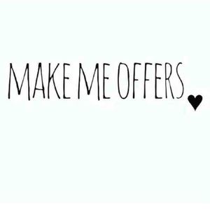 Accepting all reasonable offers! (: