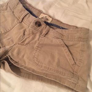 Hollister Khaki Shorts