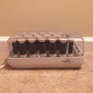 Remington plug-in heat curlers