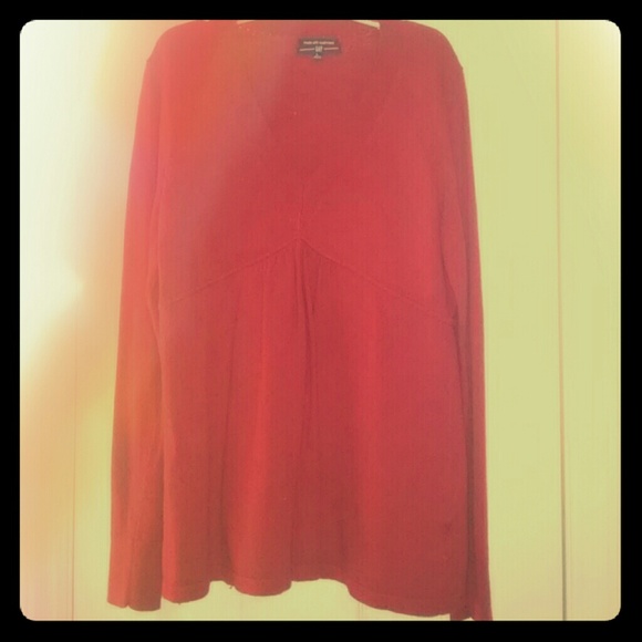 Red holiday sweater!