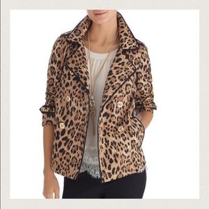 Leopard jacket small