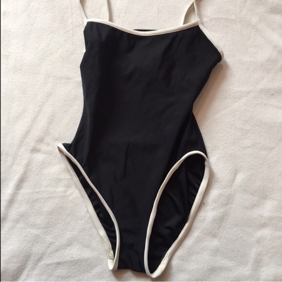 Ann Taylor Black One Piece