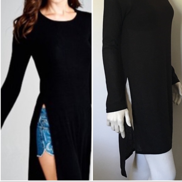 Julita Love Tops - Side Split Top #022