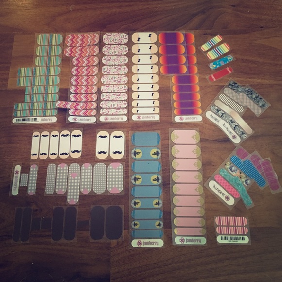 Jamberry bundle Inc. Disney + rare & retired wraps