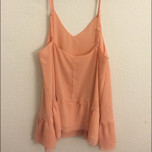 Brandy Melville Grace dress in peach