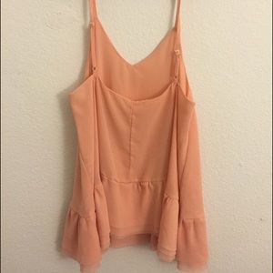 Brandy Melville Grace dress in peach