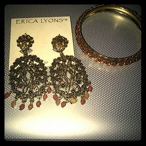 Vintage Bracelet & Earring set.