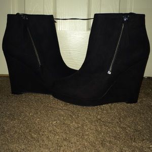 H&M wedge booties