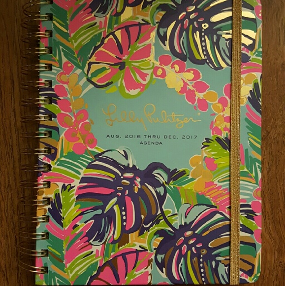 Lilly Pulitzer NEW 2016-2017 Large Agenda