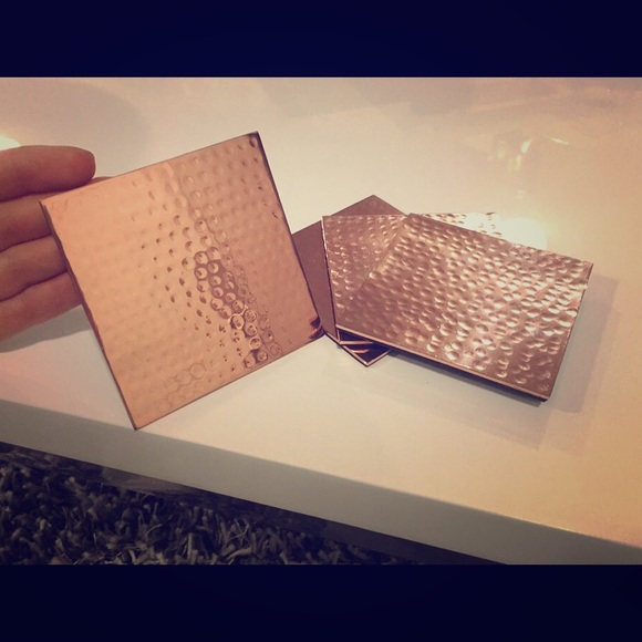 Brand New Gold coasters