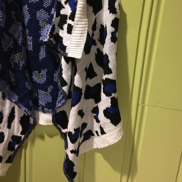 Irregular leopard cardigan - Picture 3 of 4