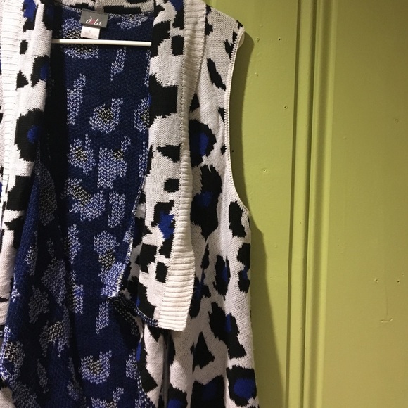 Irregular leopard cardigan - Picture 4 of 4