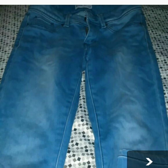 Hyperfleece skinny jeans size 5