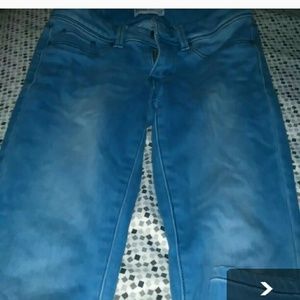 Hyperfleece skinny jeans size 5
